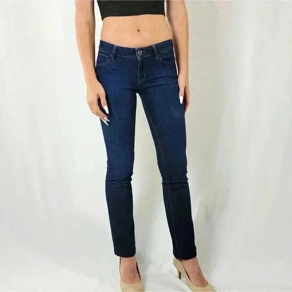 Revolve x DL1961 Sonic Slim Bootcut Dark Wash Jeans - Picture 5 of 9